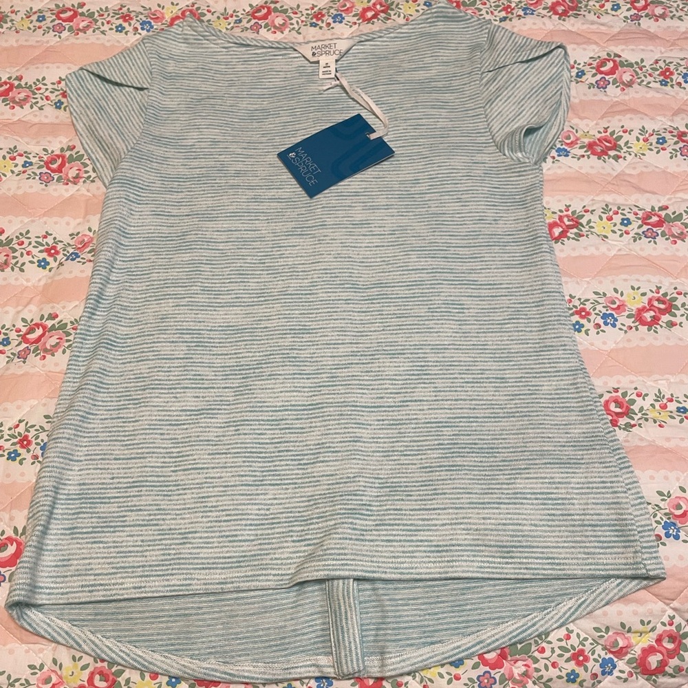 Market & Spruce Top Size XS Petite NWT